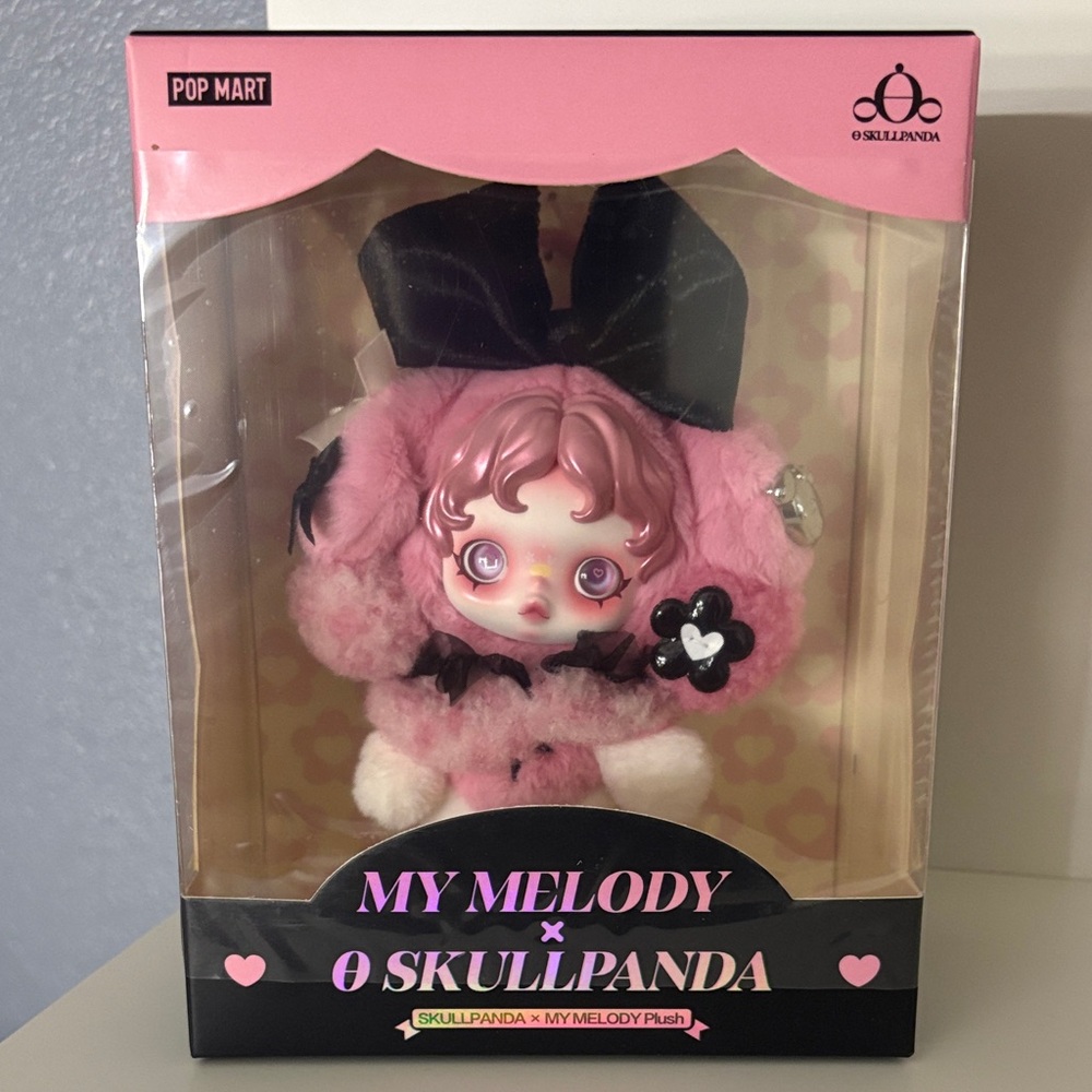 My Melody x Skullpanda Plush Toy LIMITED ADDITION